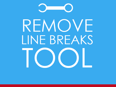 Remove Line Breaks Online Tool